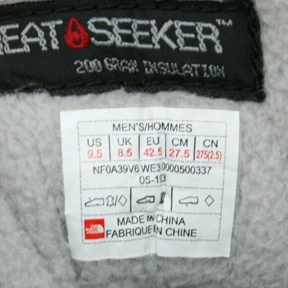 The North Face Men's 9.5 Chilkat III 200g Insulated Winter Boots - NF0A39V6WE3 - Picture 8 of 12